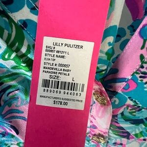 Elsa top Lilly Pulitzer. Mandevilla Baby. NWT